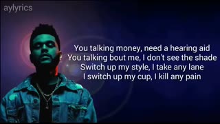 Starboy - The Weeknd (lyrics)