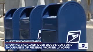 Growing backlash over DOGE's cuts and thousands of federal worker layoffs