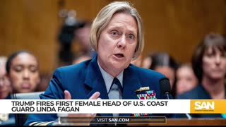 Trump ousts first female head of US Coast Guard on day one of presidency