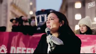 AOC's Speech at NY Rally with Federal Workers   Alexandria Ocasio-Cortez