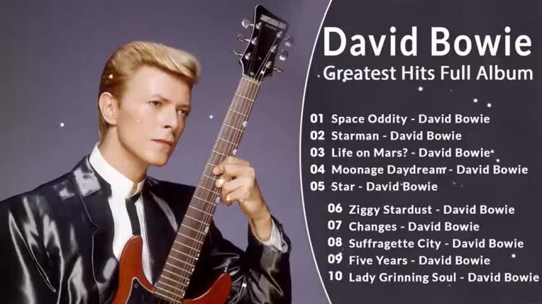 ⁣David Bowie Greatest Hits Playlist - Best Of David Bowie Full Album - Best Of David Bowie
