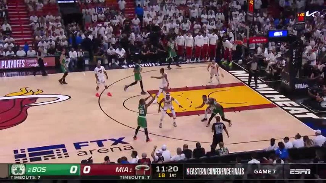 ⁣#2 CELTICS at #1 HEAT   FULL GAME HIGHLIGHTS   May 29, 2022