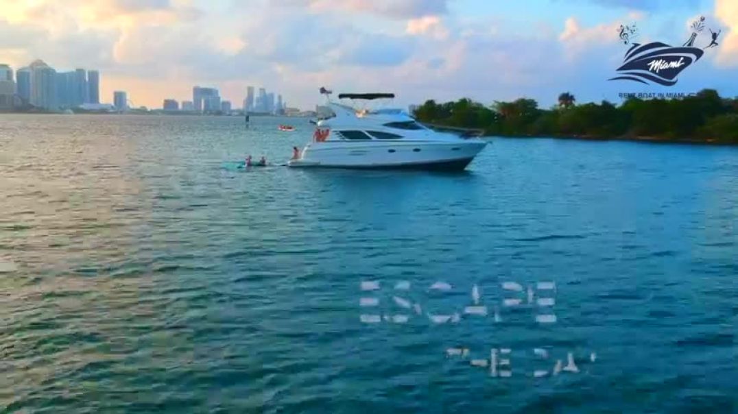 Cool Yacht Party Rental in Miami by Rent Boat in Miami (49' Silverton Sport) 305-340-6959