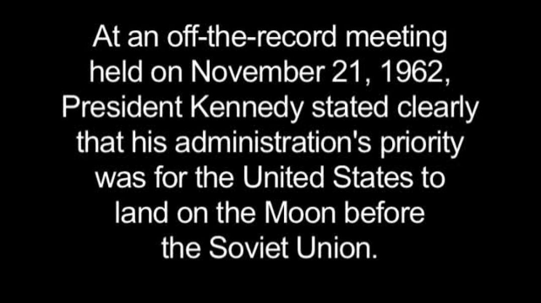 Listening In JFK on Getting to the Moon (November 21, 1962)