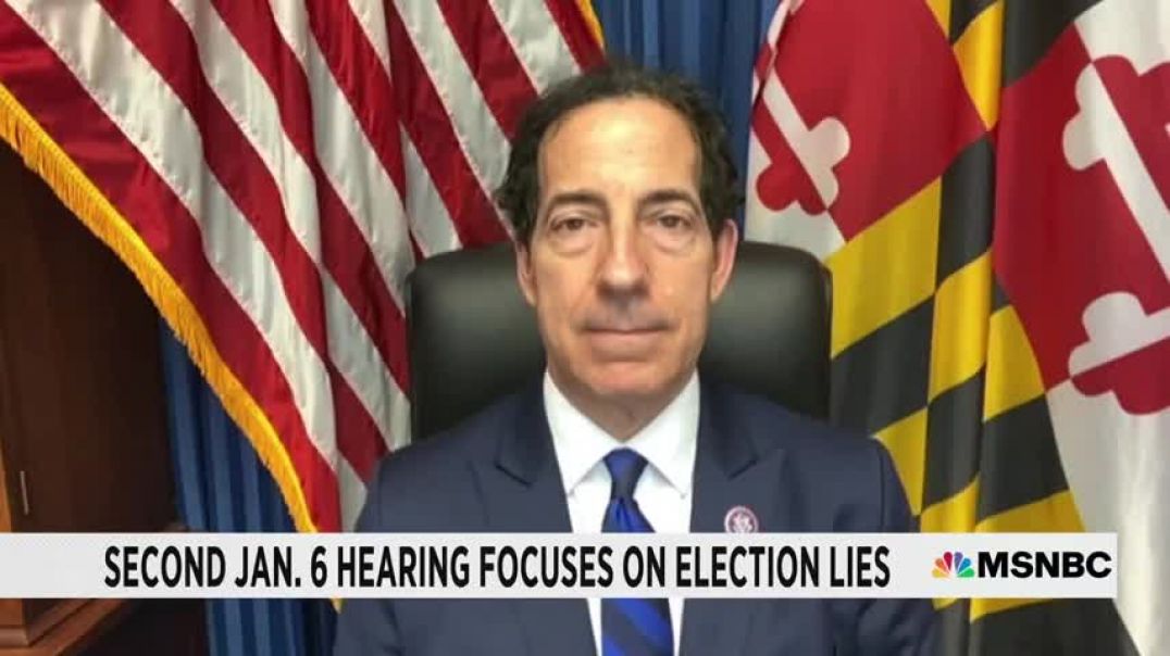 Rep. Raskin On Whether DOJ Should Pursue Trump: 'We Trust The Attorney General'