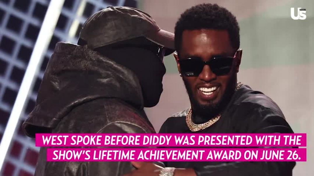 Kanye West References ‘Wife’ Kim Kardashian During Surprise Appearance at BET Awards 2022