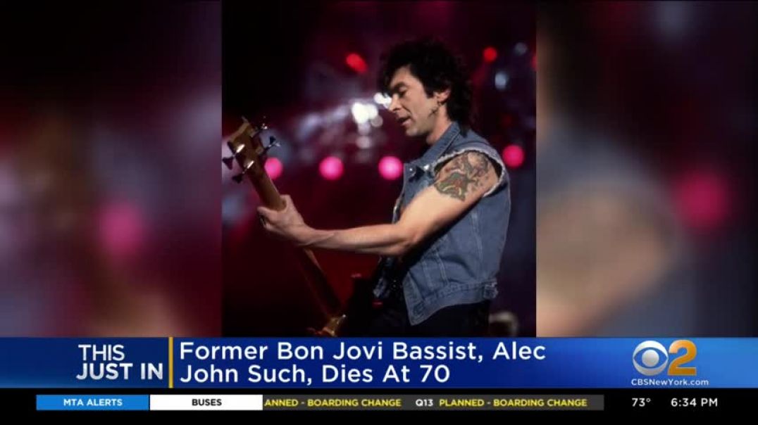 Former Bon Jovi bassist, Alec John Such, dies at 70