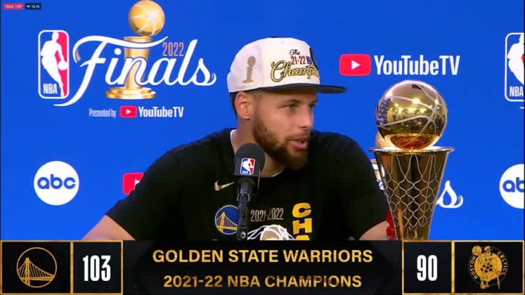 Stephen Curry  This one hits different for sure given what we;ve been through the last two years