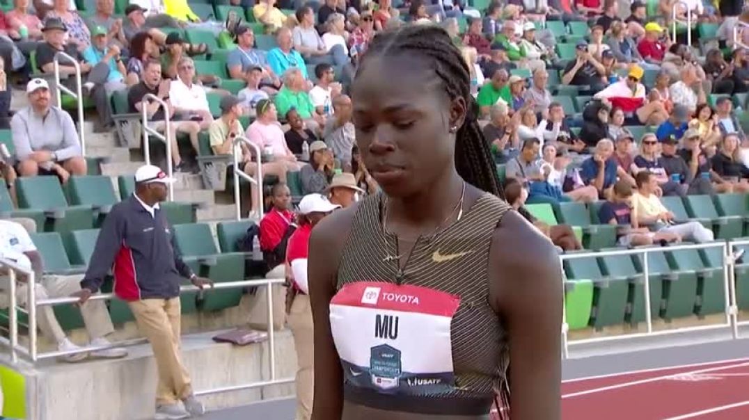 Athing Mu keeps unbeaten streak alive, advances to 800m final in Eugene   NBC Sports