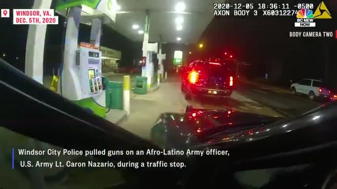 WATCH Police Pull Guns On Afro-Latino Army Officer In Traffic Stop   NBC News