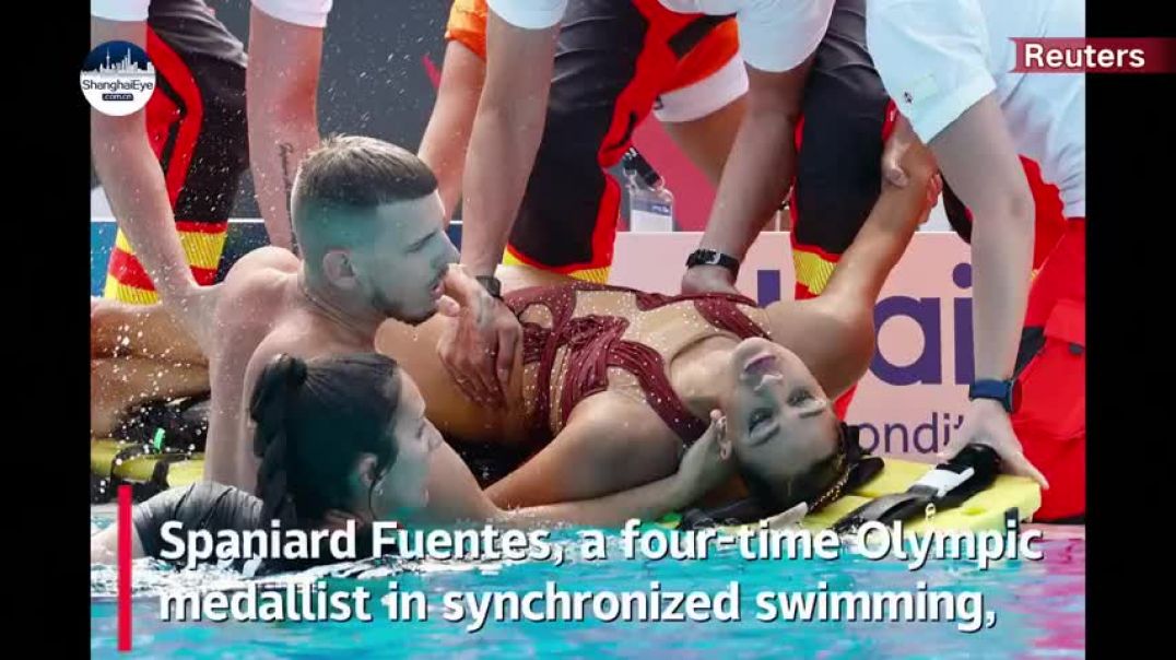 US swimmer Alvarez saved from drowning by coach during the world championships in Budapest