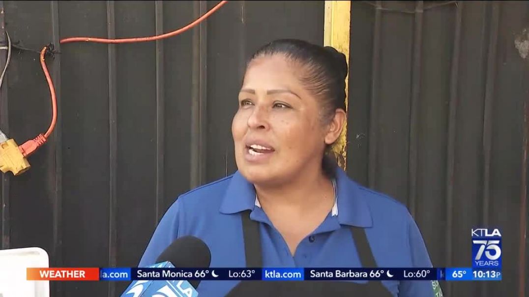 Woman accused of attacking Los Angeles street vendor over burrito delay