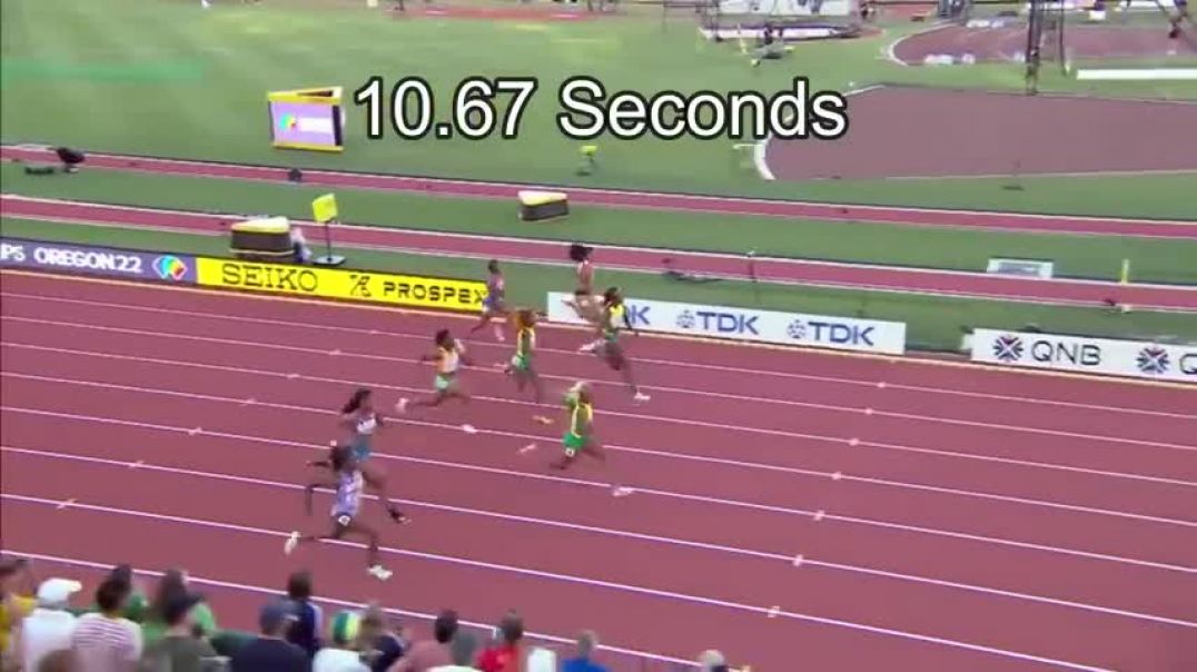 Shelly Ann Fraser-Pryce Breaks ANOTHER SPRINTING RECORD!   2022 World Track  Field Championships