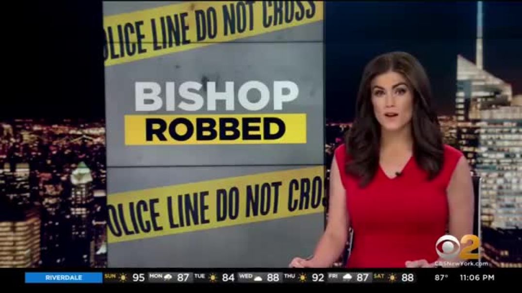 Brooklyn bishop robbed at gunpoint while delivering sermon