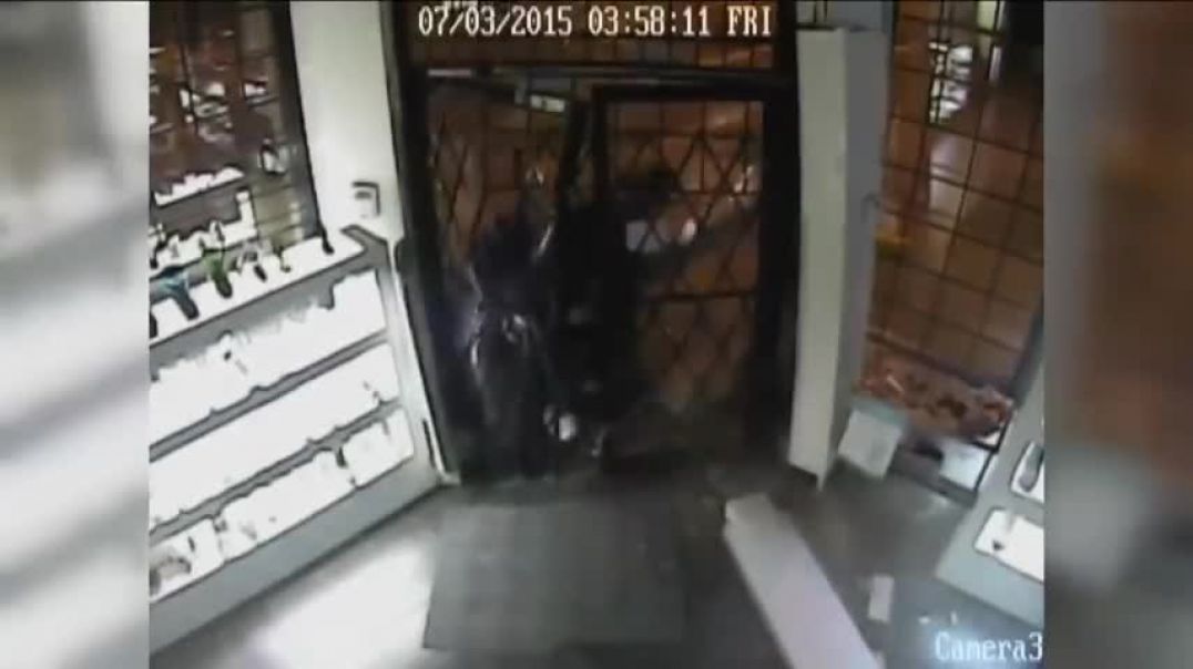 Surveillance video captures shootout between would-be burglars, Bouchard's owner
