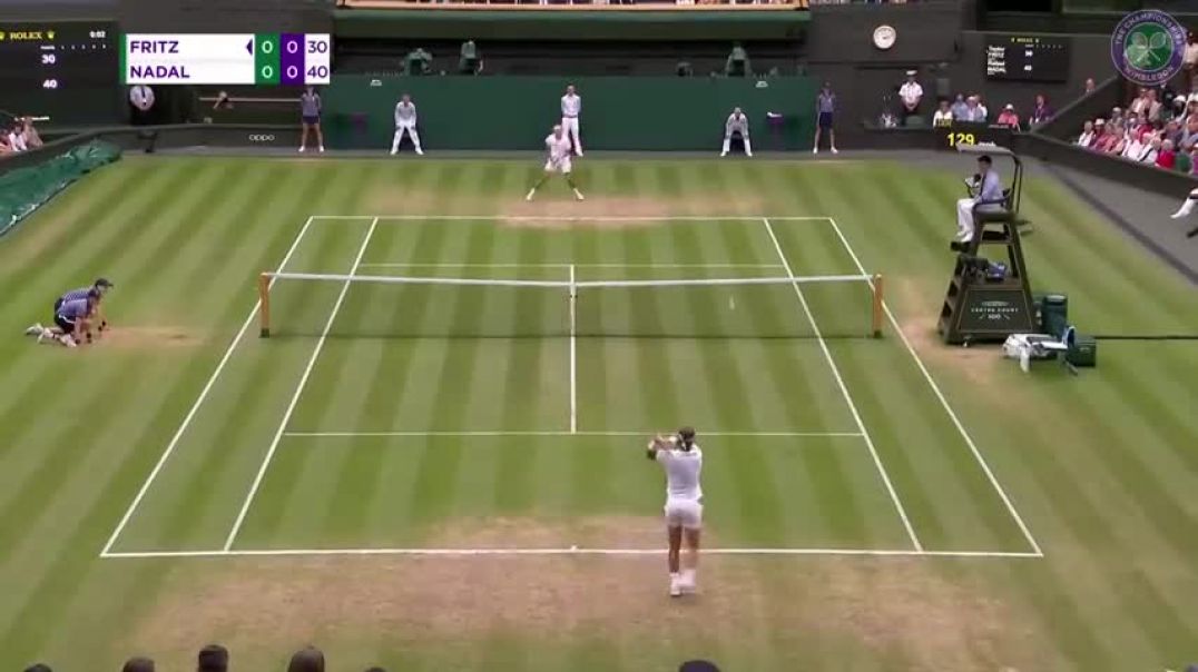 Rafael Nadal vs Taylor Fritz   Match Highlights   Wimbledon 2022