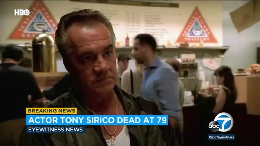 Tony Sirico & The Sopranos; star, dies at 79   ABC7