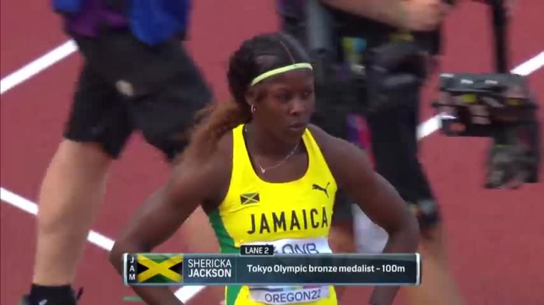 Shericka Jackson cruises into 100m semifinals, eyeing another podium sweep   NBC Sports
