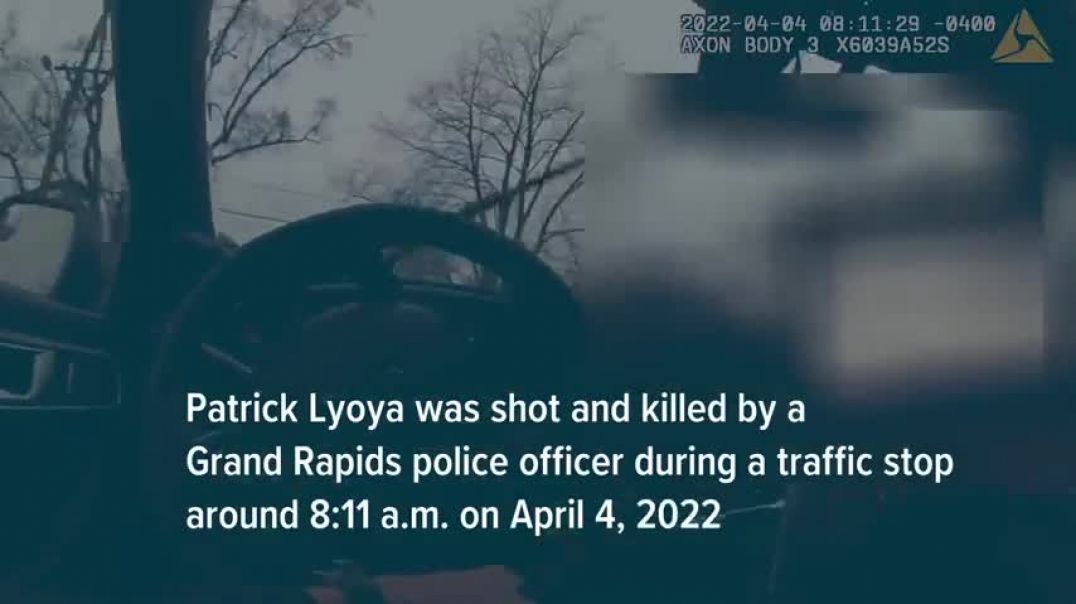 Bodycam footage from fatal Grand Rapids police shooting of Patrick Lyoya