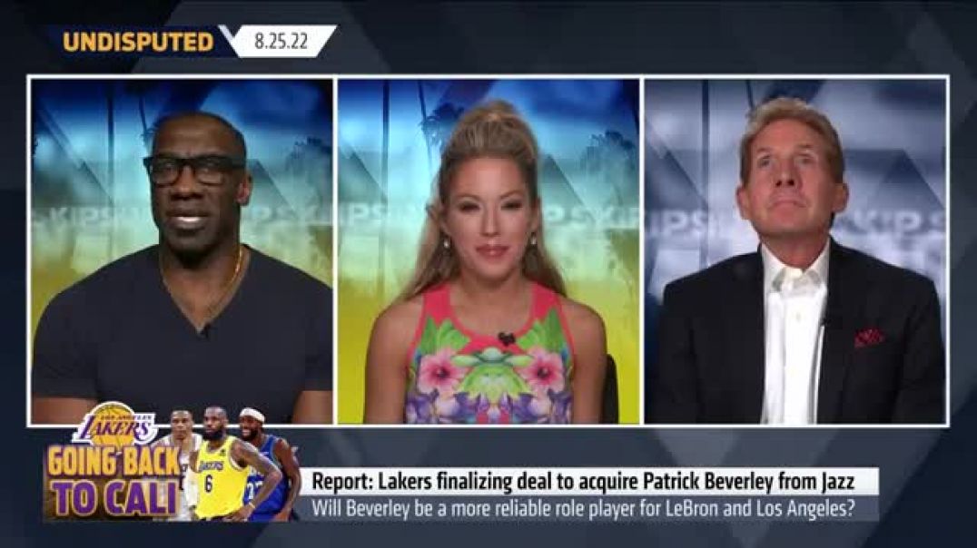 Lakers reportedly finalizing deal to acquire Patrick Beverley from Jazz   NBA   UNDISPUTED