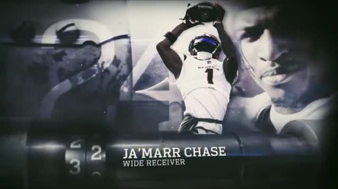 #24 Ja'Marr Chase (WR, Bengals)   Top 100 Players in 2022