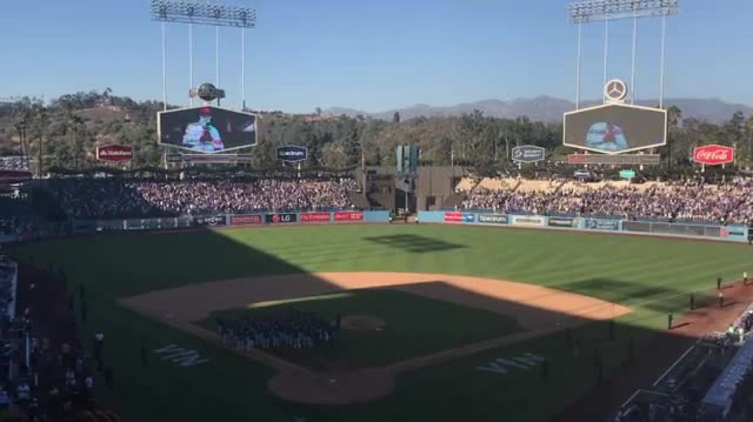 Vin Scully Says Final Goodbye To Dodger Stadium, Sings Wind Beneath My Wings