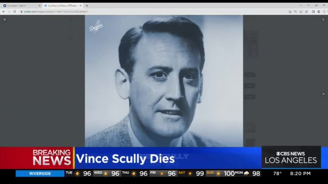 Legendary broadcaster Vin Scully dies at 94