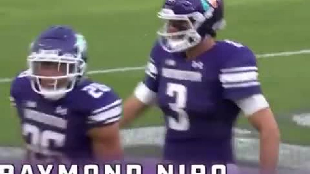 Northwestern WR Ray Niro Second Quarter TD in Dublin   Big Ten Football