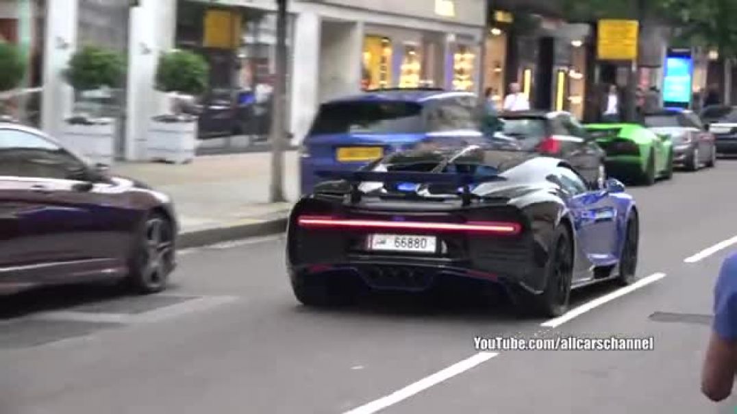 ⁣Bugatti Chiron Sport Causes Chaos in Central London