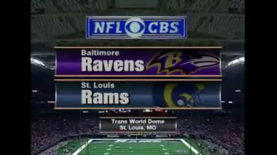 The Greatest Show on Turf is Born! (Ravens vs. Rams 1999, Week 1)