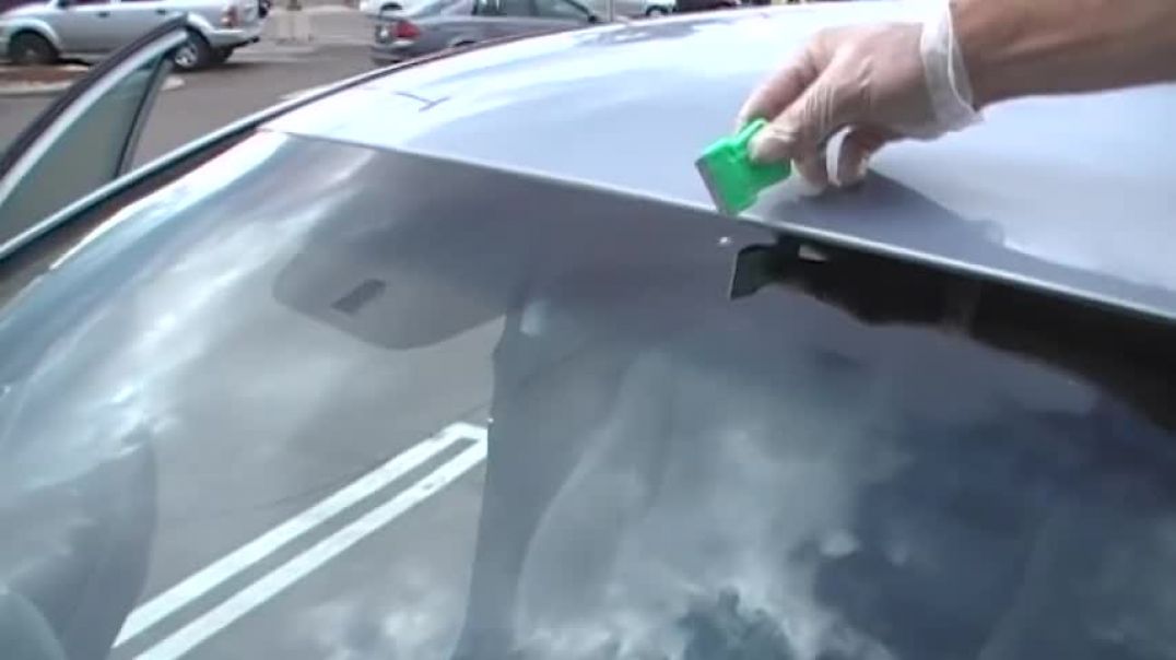 How to Repair a Long Crack in a Windshield by Crack Eraser