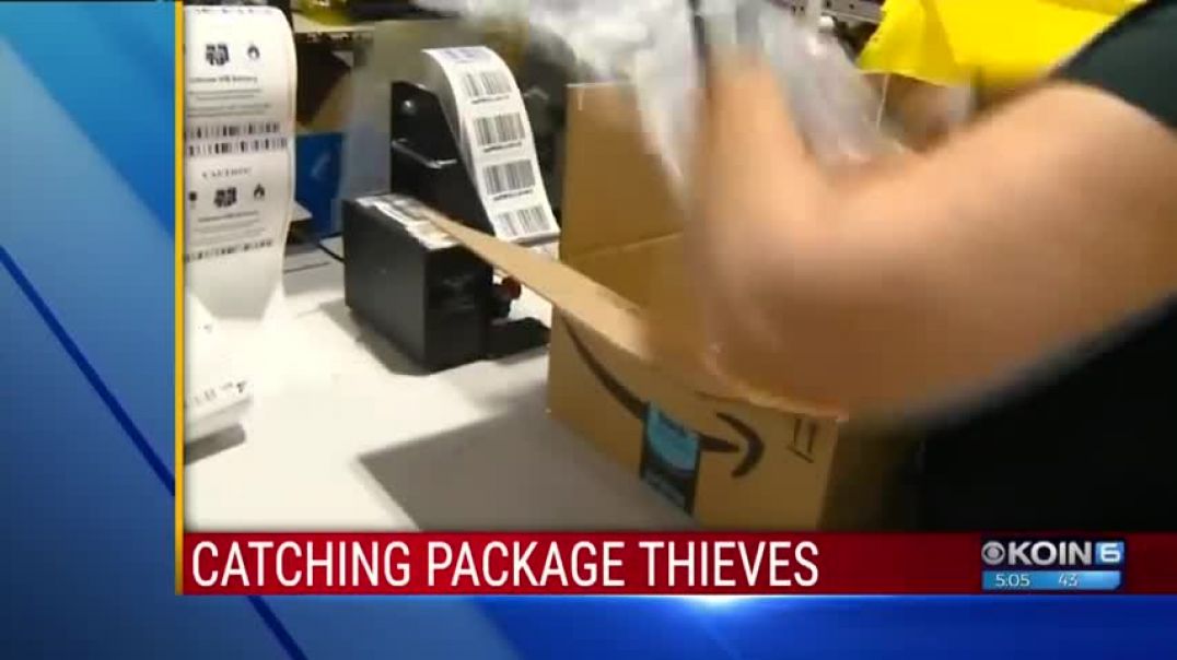 Amazon delivery driver arrested after taking the bait