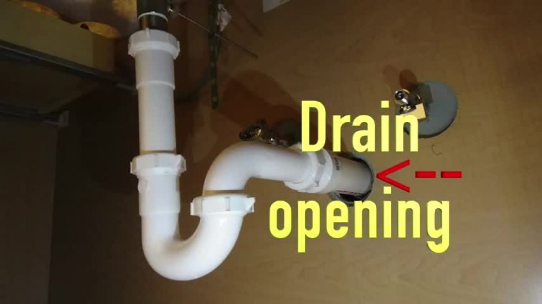 ⁣How to Plumb a Drain -  Sink Drain Pipes