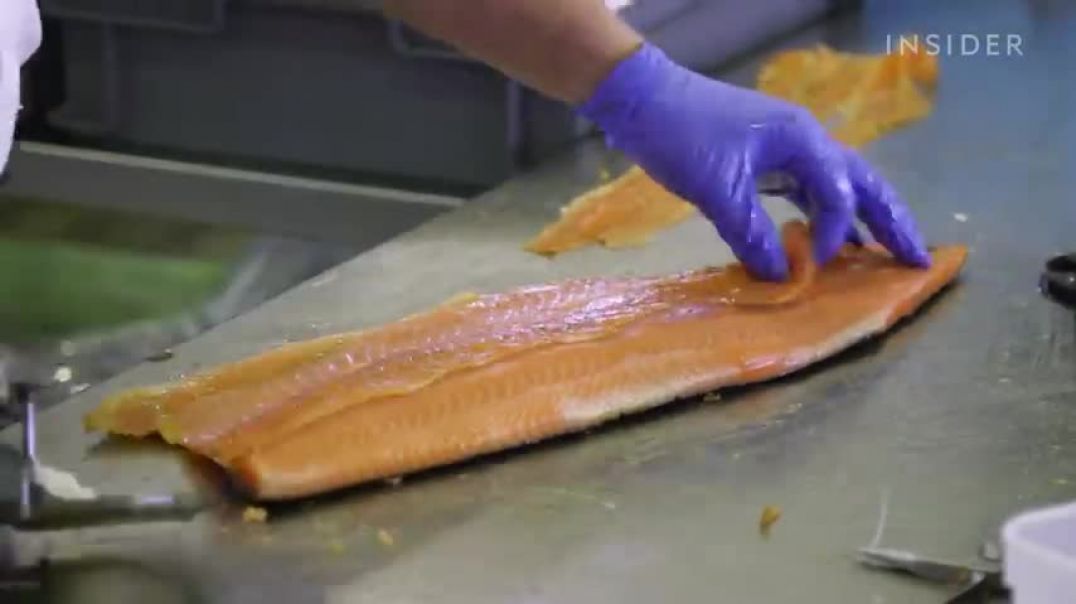 ⁣How Smoked Salmon Is Made