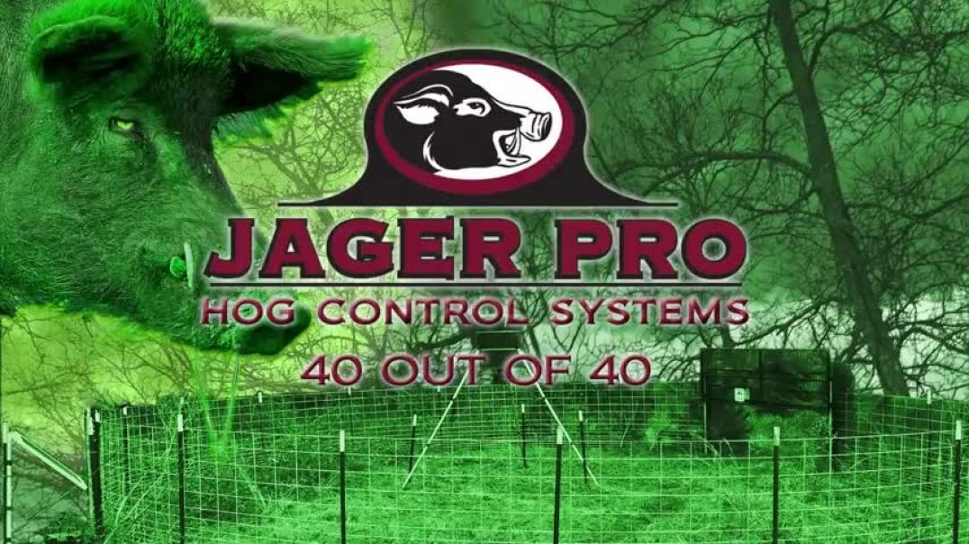 Wild Hog Trapping   (13) 40 40 Strategy = 100% Success   JAGER PRO™