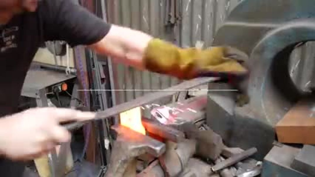 ⁣How To face Dress a Blacksmith Hammer