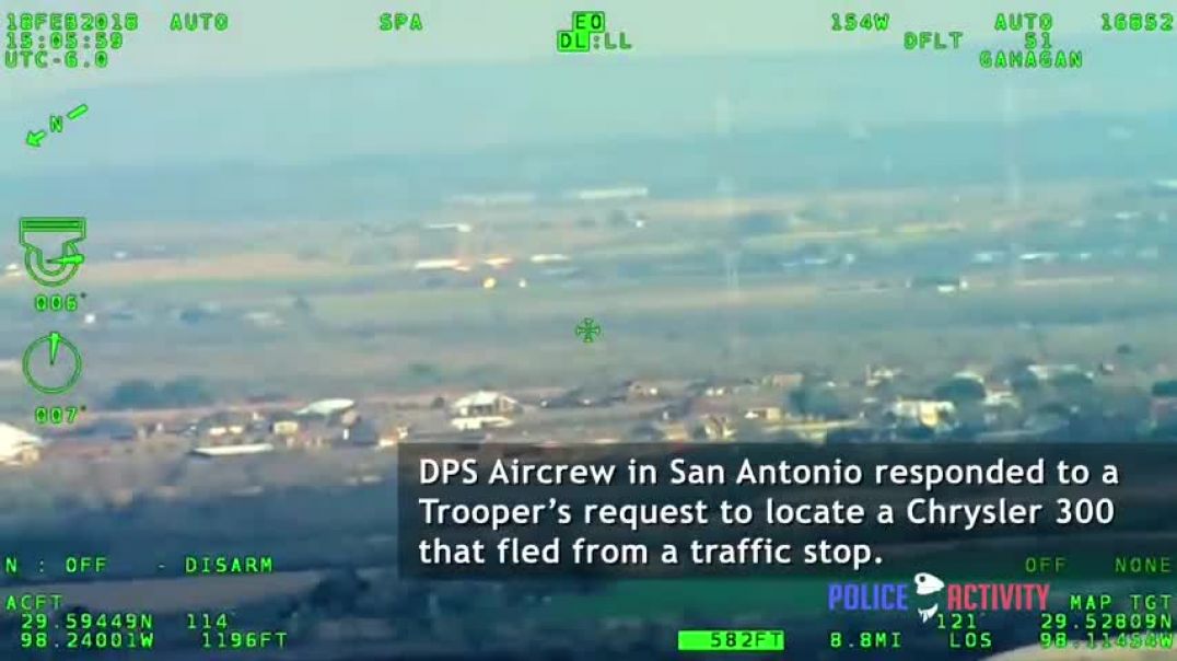 Texas Police Helicopter Video Captures Shootout on Highway