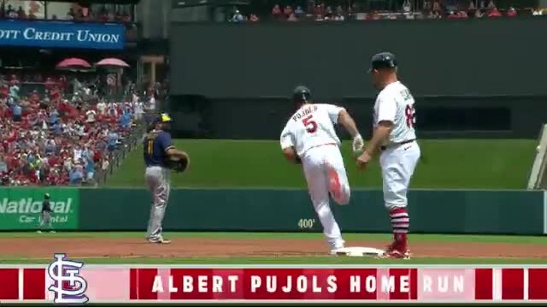 ⁣Albert Pujols goes ON FIRE to pass Alex Rodriguez for 4th all-time in homers!! (His last 10 homers!)