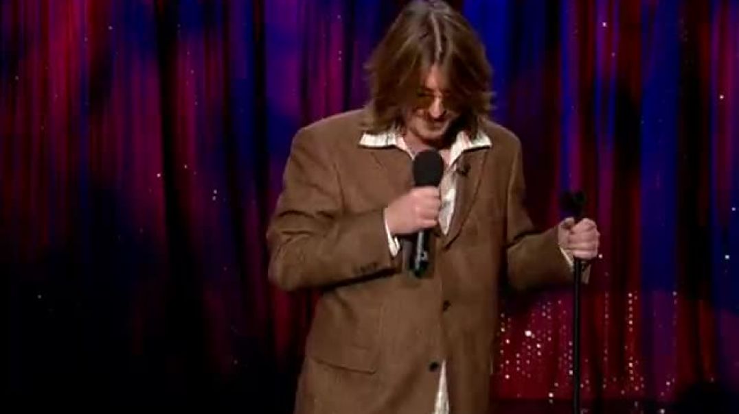 Mitch Hedberg Waffles Are Like Pancakes With Syrup Traps   Late Night With Conan O'Brien