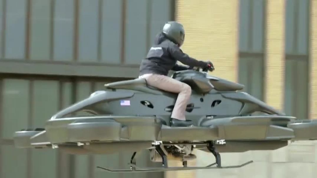 'It's awesome': world's first flying bike makes U.S. debut
