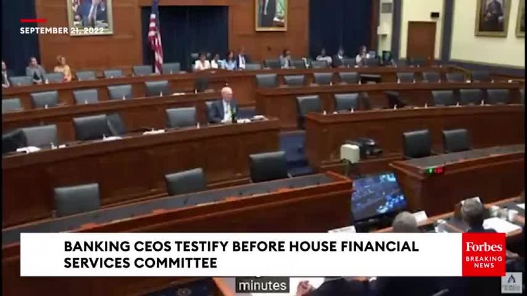 ⁣'Excuse Me, That Is Incorrect': Bank CEO Pushes Back On AOC Claim During Hearing