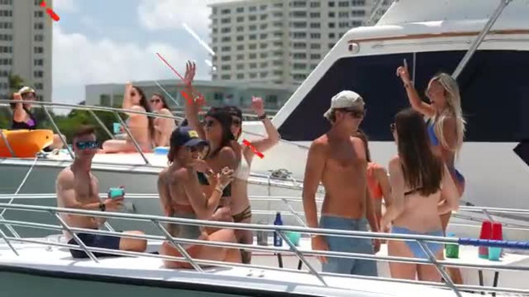 Girls just want to have fun!!!   BOCA BASH 2022   DRONEVIEWHD (PART 3)   SANDBAR PARTY