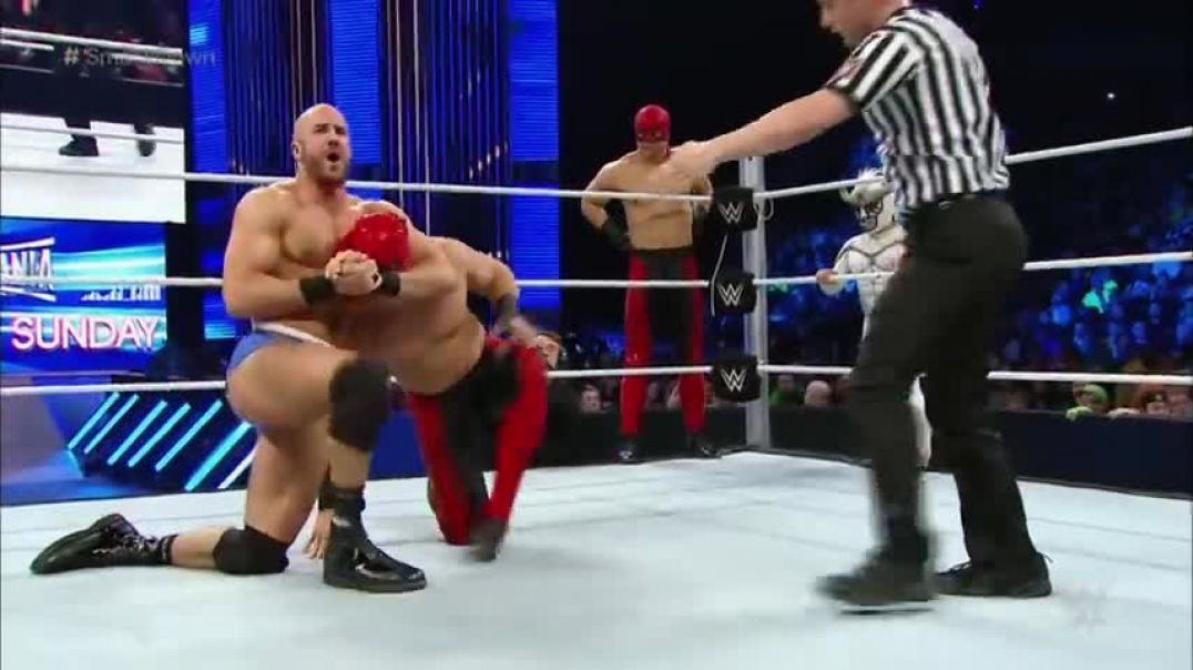 Los Matadores & El Torito vs. Cesaro, Kidd & Natalya – 6-Being Interspecies Match: SmackDown