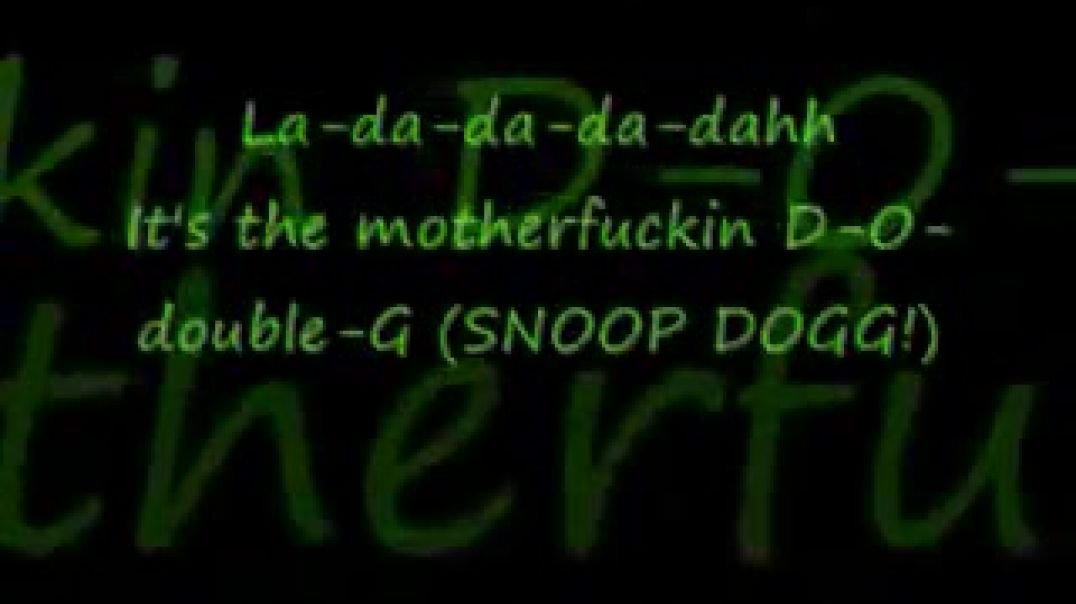 Dr. Dre, Ft Snoop Dogg-The Next Episode (lyrics)