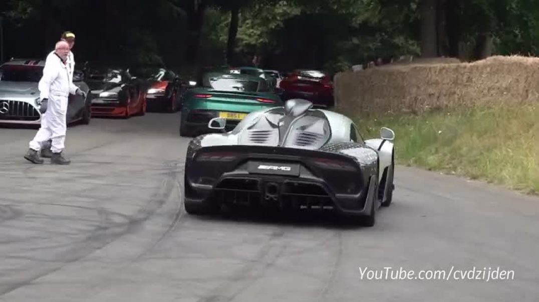 Mercedes-AMG One - Acceleration Sounds, Fly By's @ Goodwood Festival of Speed!