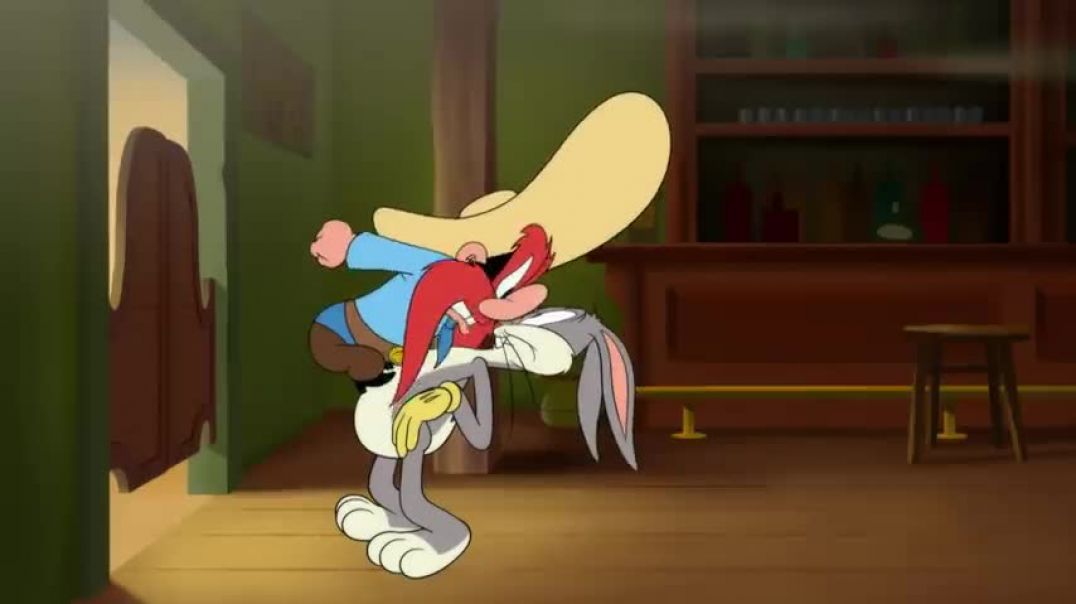 ⁣Looney Tunes Cartoons   Arm-wrestling With Bugs   Boomerang Africa