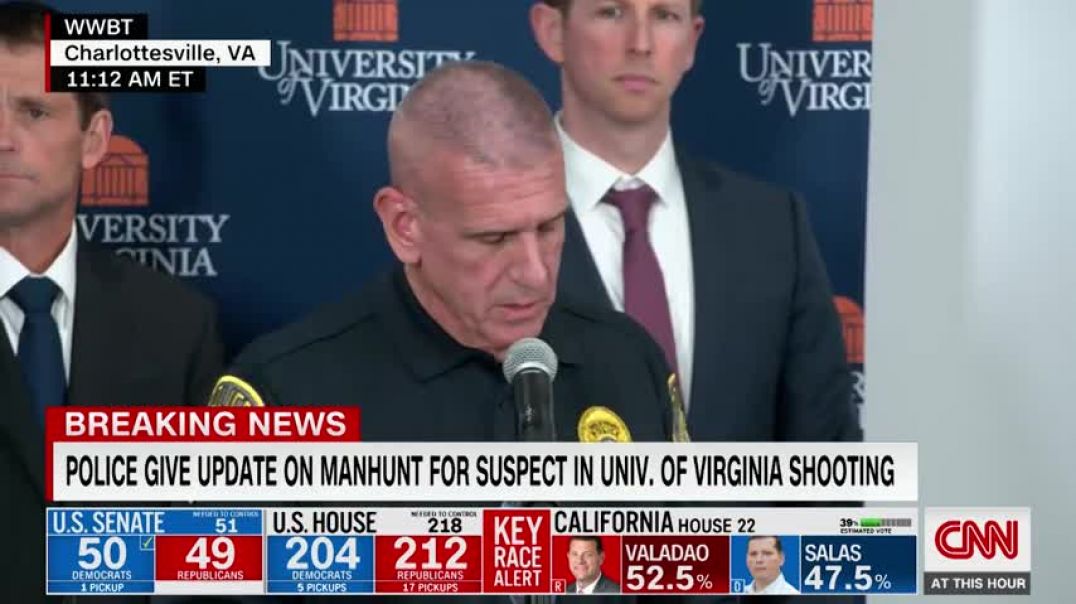 Police chief learns shooting suspect is in custody on live TV
