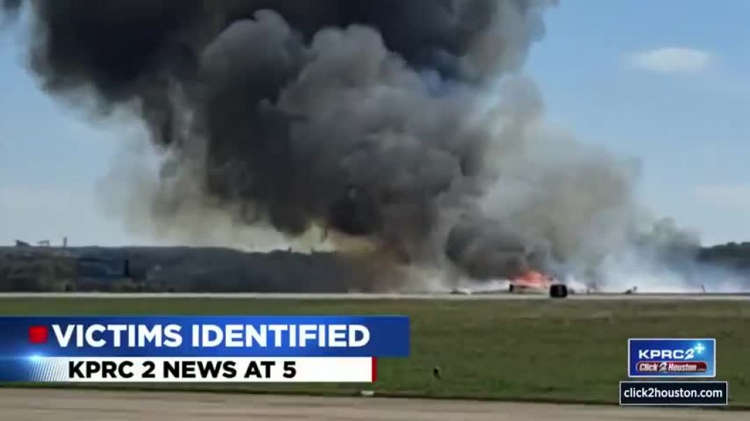 ⁣Dallas airshow crash What we know about the pilots, aircraft involved in crash that killed 6
