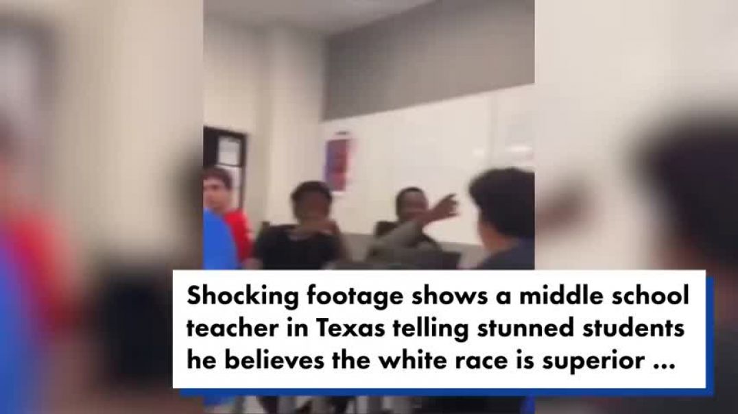 ⁣Texas teacher on leave after saying white people are ‘superior’ race   New York Post