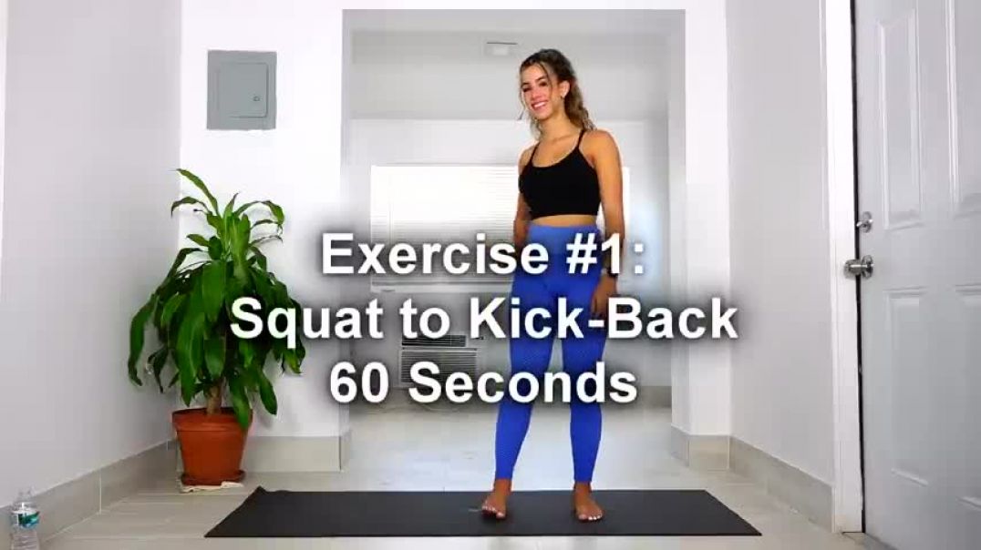 ⁣Day 2 Squat Workout Challenge! Rounder Butt and Sexier Legs Guaranteed!